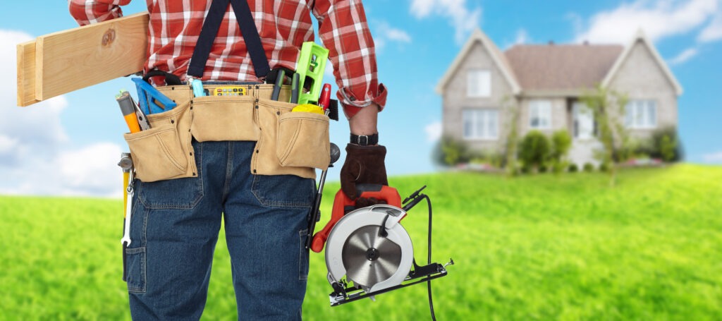 Trusty Justin providing handyman advice California, demonstrating home repair techniques for residential projects in Fullerton CA